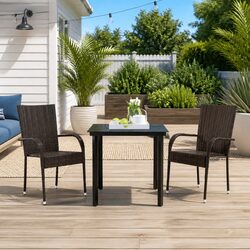 Your Outdoor Dining Solution: 3 Piece Set for Comfort