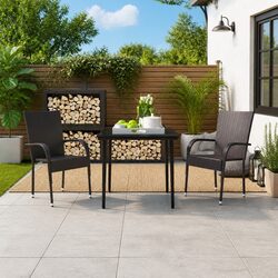 Friendly 3-Piece Outdoor Dining Set for You