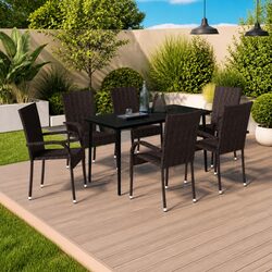 Your New Favorite 7-Piece Garden Dining Set Awaits