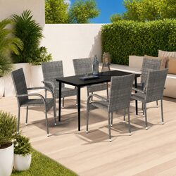 Your 7-Piece Outdoor Dining Set Awaits—Join the Fun