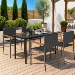 Your Perfect Outdoor Dining Set: 5 Pieces Await