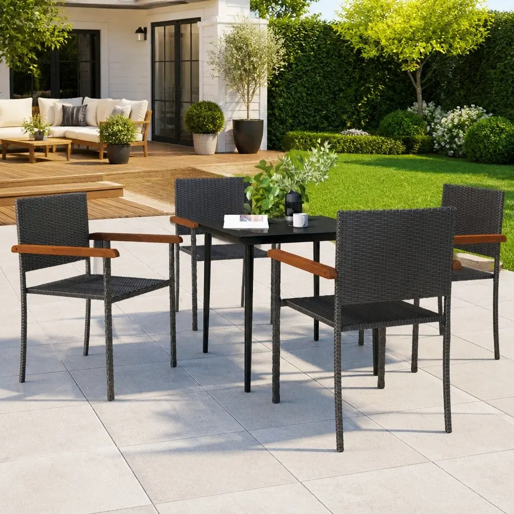 5 Piece Garden Dining Set