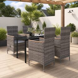 Friendly and Functional 5 Piece Garden Dining Set