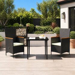 Your 3 Piece Garden Dining Set Awaits You