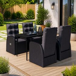 Get Comfortable with This 5 Piece Garden Dining Set