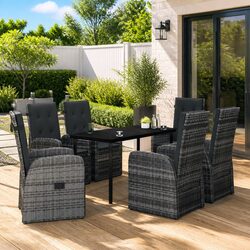 Create Memorable Moments with This 7 Piece Patio Dining Set