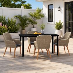 Your Ideal 5 Piece Garden Dining Set Awaits