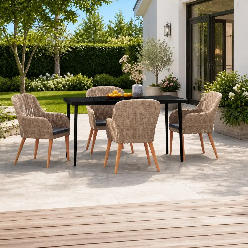 5 Piece Garden Dining Set