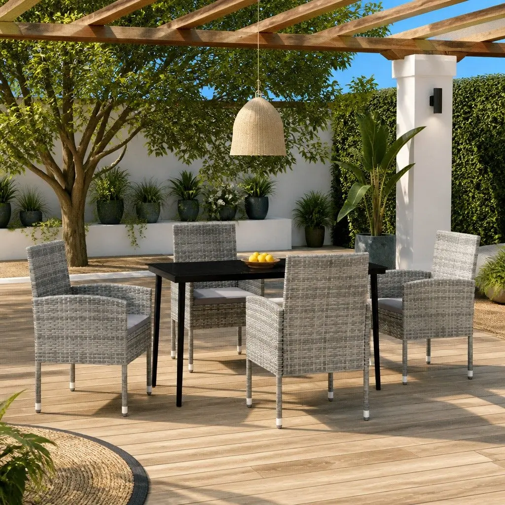 5 Piece Garden Dining Set