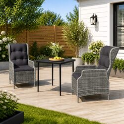Enjoy Your Outdoor Time with a 3 Piece Dining Set