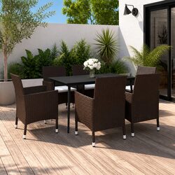 Friendly 7-Piece Outdoor Dining Set for Your Garden
