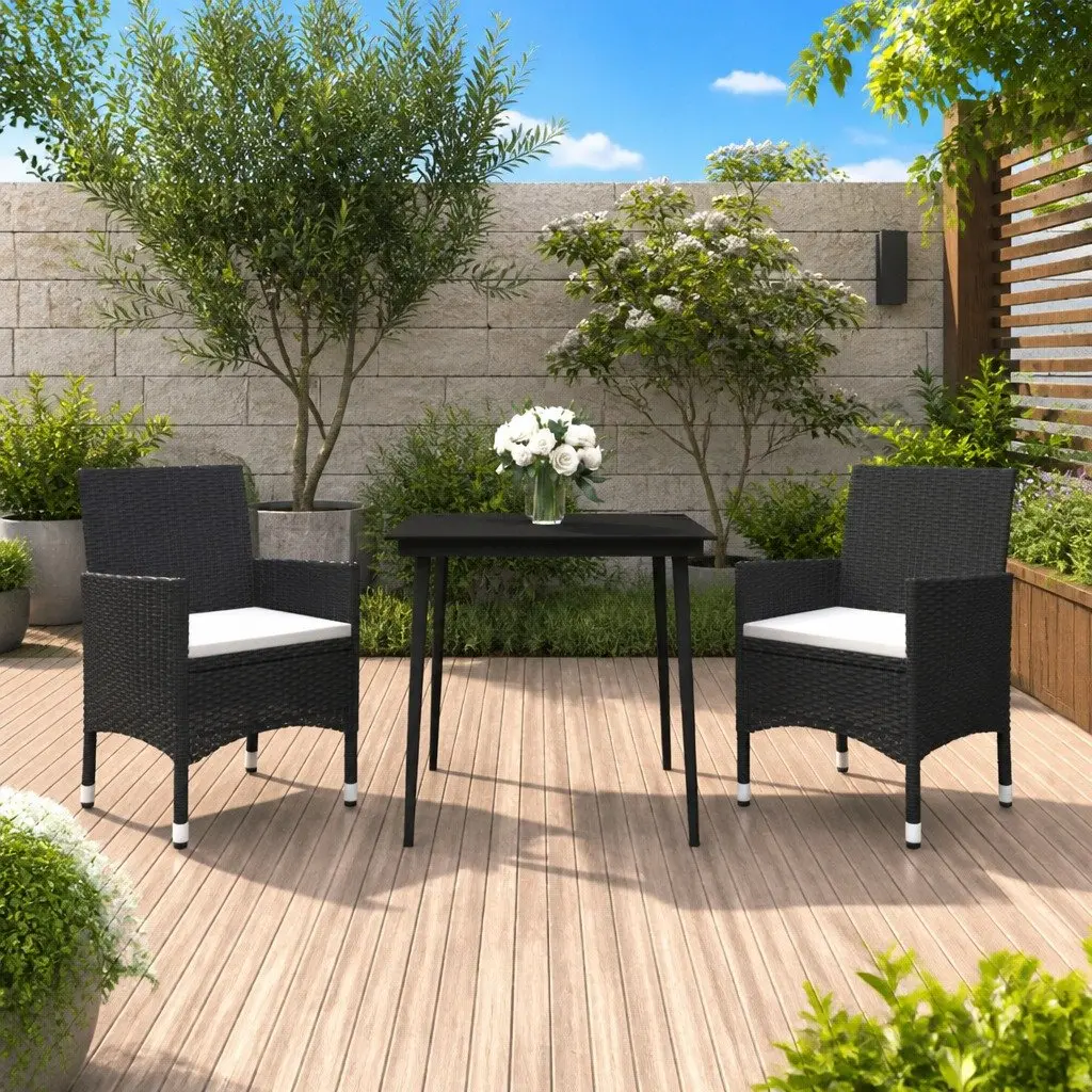 3 Piece Garden Dining Set
