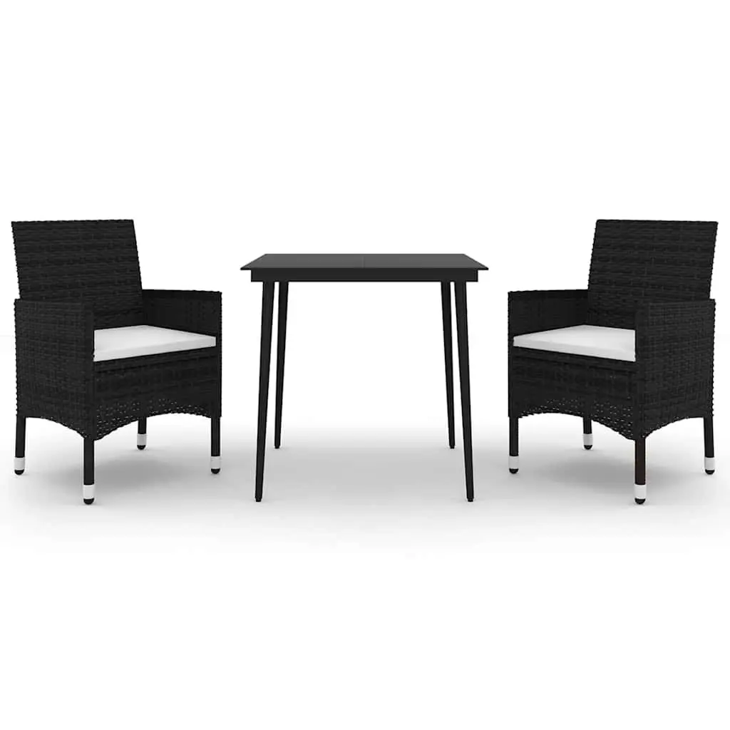 3 Piece Garden Dining Set