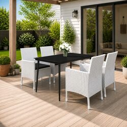 Your Ideal 5 Piece Garden Dining Set Awaits