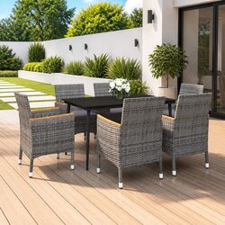 Create Your Outdoor Oasis with a 7-Piece Dining Set
