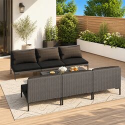 Your Perfect 7 Piece Garden Lounge Set Awaits