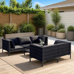 Create Your Cozy Outdoor Nook with a 6-Piece Lounge Set
