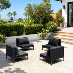 Your Perfect 4 Piece Garden Lounge Set Awaits!