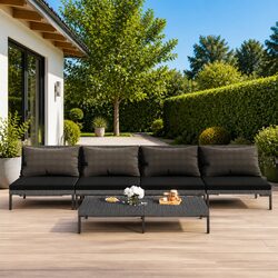 Your Perfect Outdoor Retreat: 5 Piece Garden Lounge Set