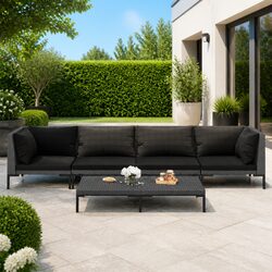 Create Cozy Outdoor Spaces with a 5-Piece Lounge Set