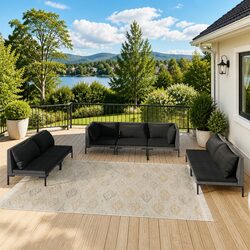 Your Perfect 7 Piece Lounge Set for Outdoor Enjoyment