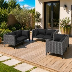 Friendly 6-Piece Garden Lounge Set for Your Outdoor Enjoyment