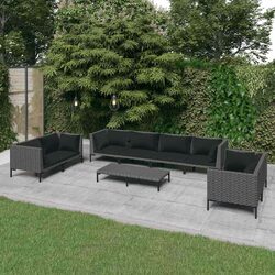 Your Ideal 9-Piece Lounge Set for Outdoor Spaces
