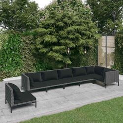 Your New 7 Piece Garden Lounge Set with Cushions Awaits
