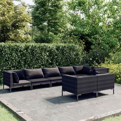 Your Friendly 8 Piece Garden Lounge Set with Cushions