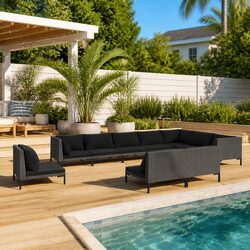 Your Perfect 10-Piece Garden Lounge Set Awaits