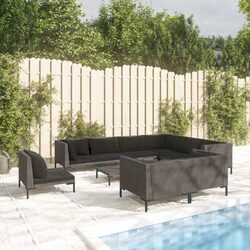 Discover Your Perfect Outdoor Lounge Set 10 Piece Grey