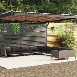 Create Your Outdoor Haven with a 10-Piece Lounge Set