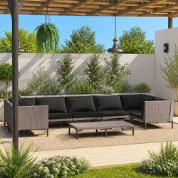 Your New Favorite 8 Piece Outdoor Lounge Set