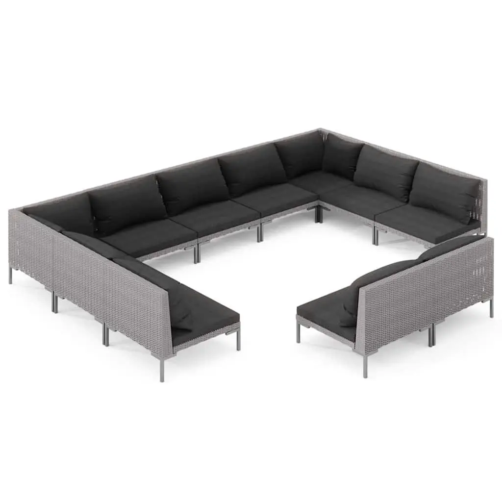 11 Piece Garden Lounge Set