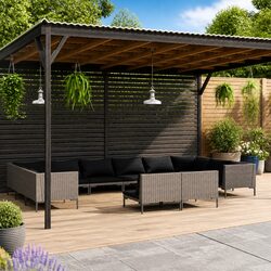 Your Ideal 12-Piece Garden Lounge Set Awaits