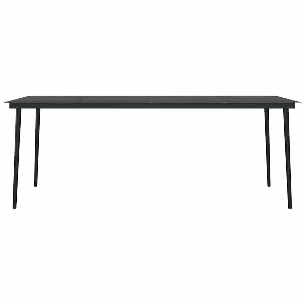 Black Dining Table for Outdoors