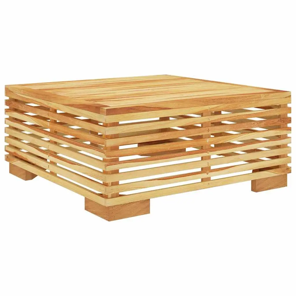 10 Piece Garden Lounge Set Solid Teak Wood with Cushions