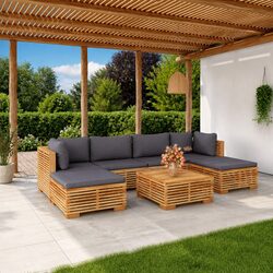 Your Ideal 7-Piece Garden Lounge Set Awaits