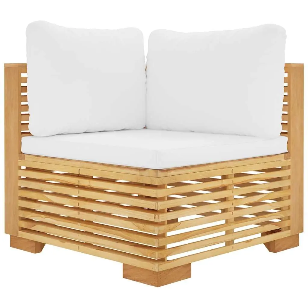 Garden Lounge Set 7 Piece Outdoor Furniture Solid Teak Wood