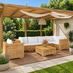 Your New 7-Piece Garden Lounge Set with Cushions