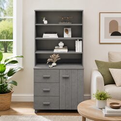 Friendly Wooden Highboard Sideboard for Your Home
