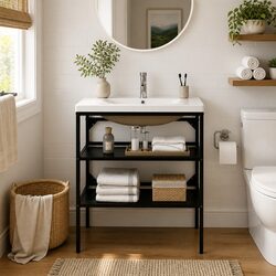 Your New Bathroom Vanity Unit with Ceramic Basin