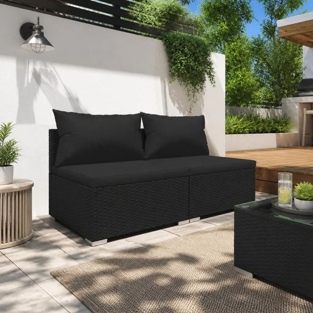 Black Modular Lounge Set