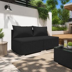 Enjoy Outdoor Relaxation with a Black Modular Lounge Set