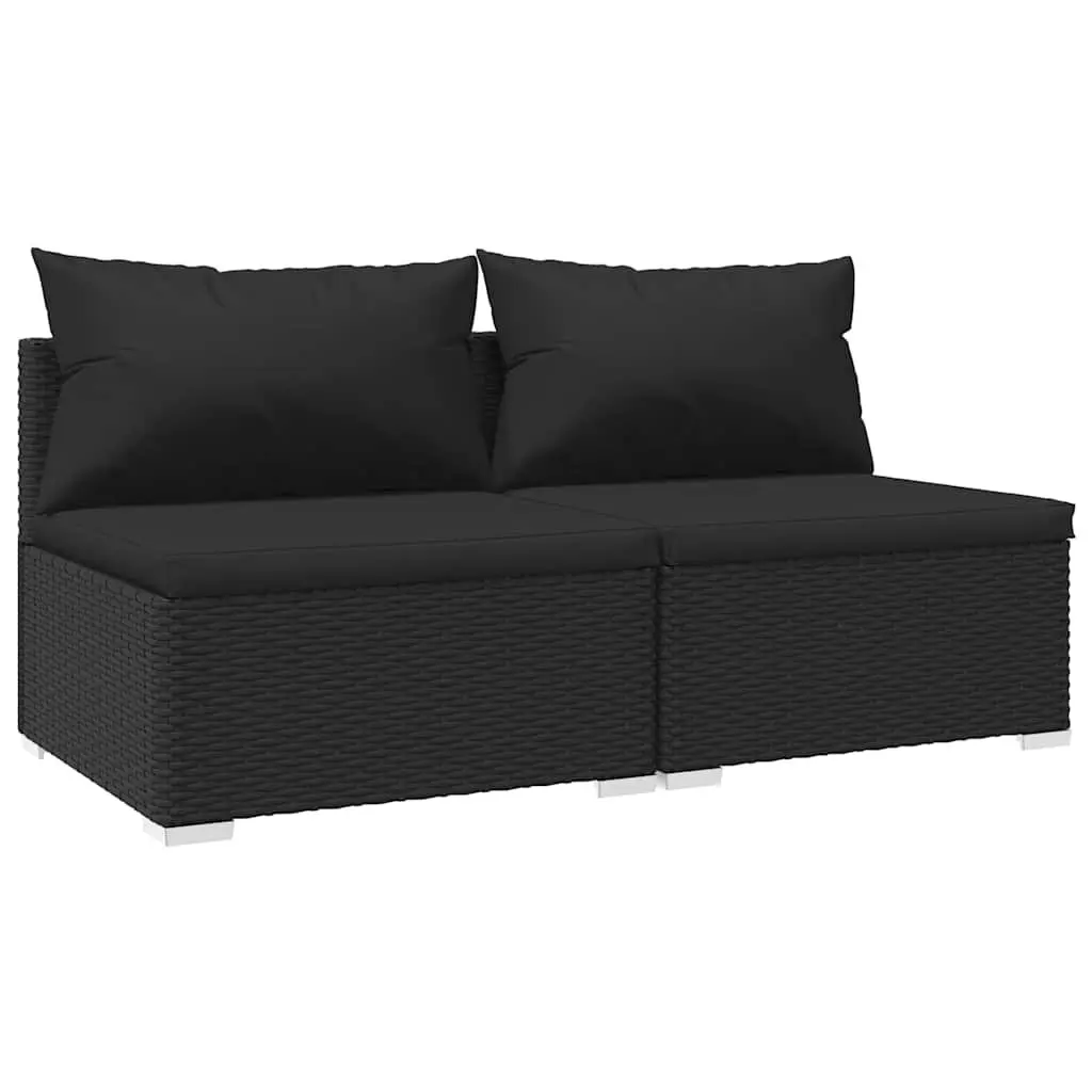 Black Modular Lounge Set