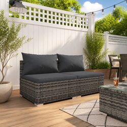 Your Perfect Outdoor Lounge Set: 2-Piece Modular Design