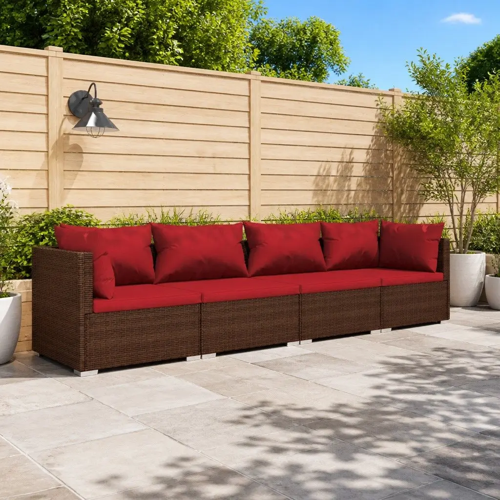 4-Piece Modular Lounge Set