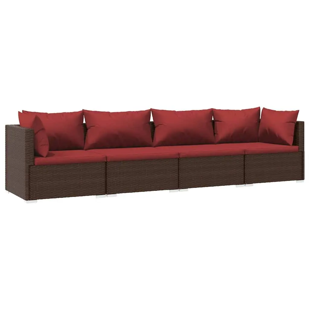 4-Piece Modular Lounge Set