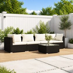 Create a Welcoming Outdoor Space with 5 Piece Lounge Set