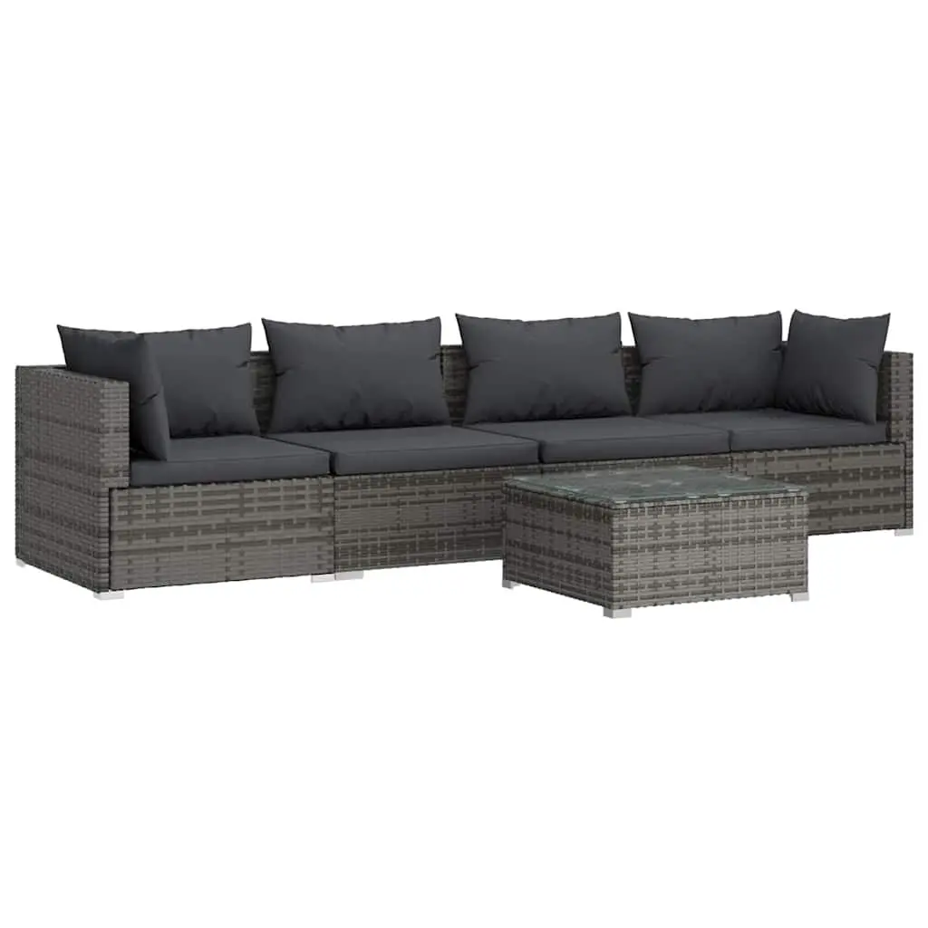 5 Piece Garden Lounge Set